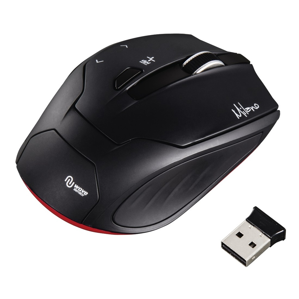 Hama 0053942 Milano Compact Wireless Optical Mouse